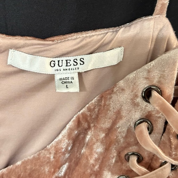 Guess Plush Pink Dress - Picture 3 of 5